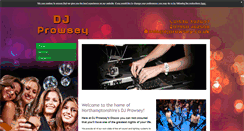 Desktop Screenshot of djprowsey.co.uk